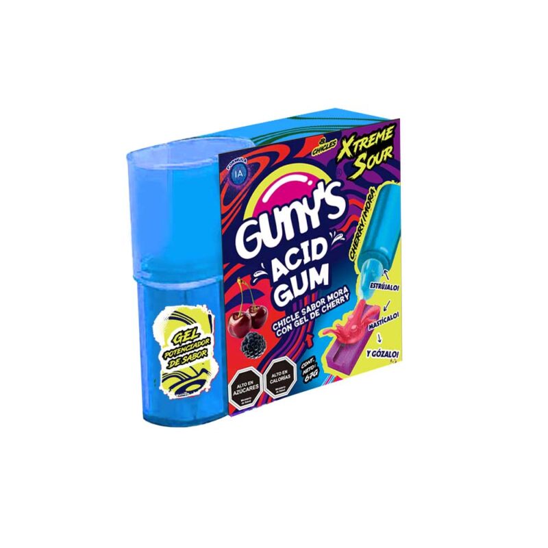 GUNYS ACID GUM (CHICLE)