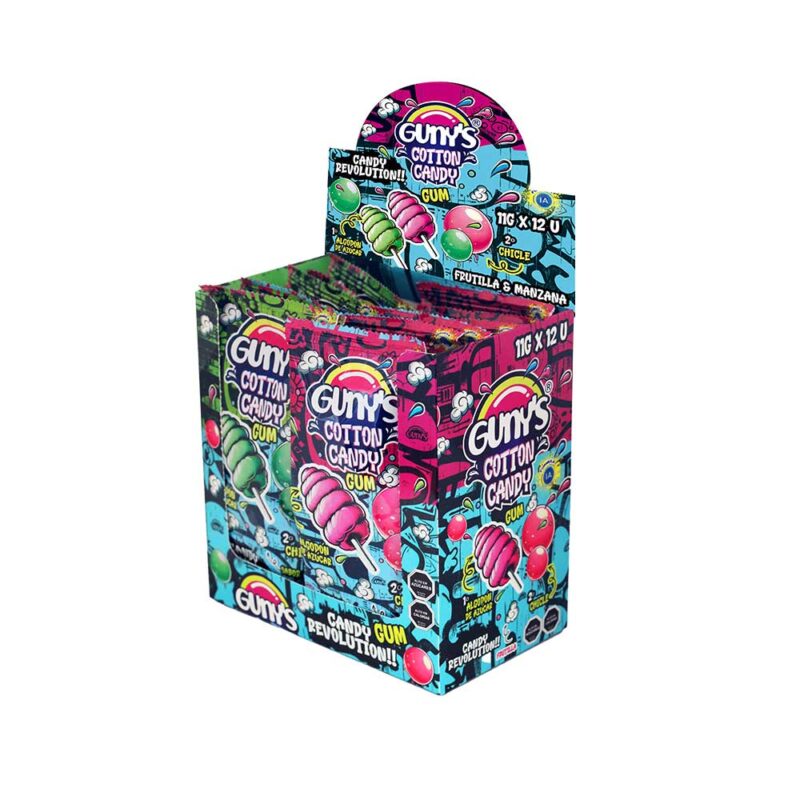 GUNYS COTTON CANDY (CHICLE)