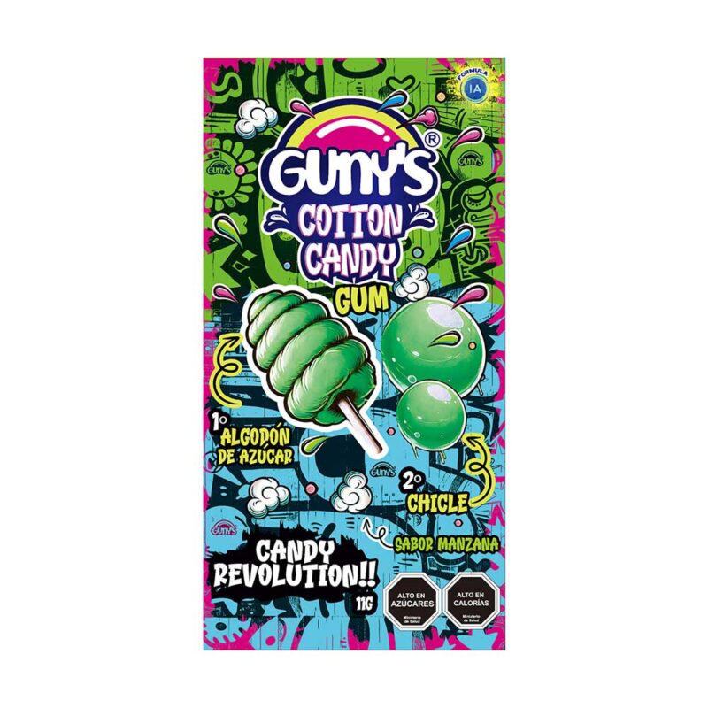 GUNYS COTTON CANDY (CHICLE)