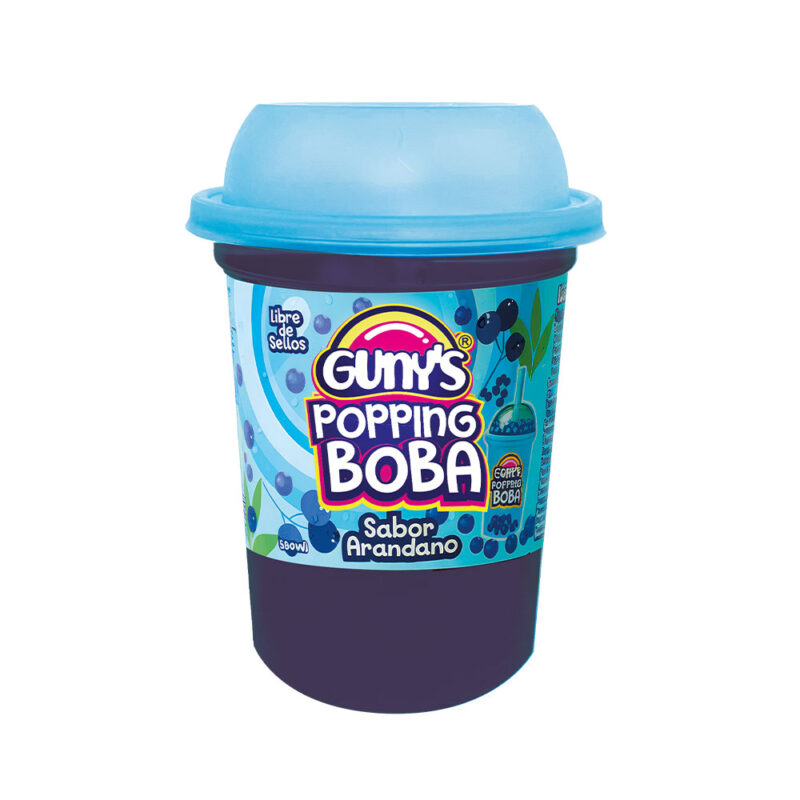 Bebida Popping Boba Arándano