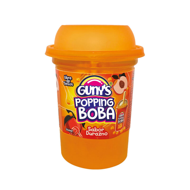 Bebida Popping Boba Durazno