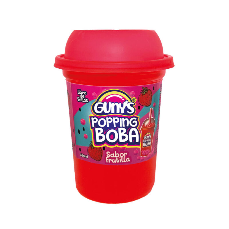 Bebida Popping Boba Frutilla
