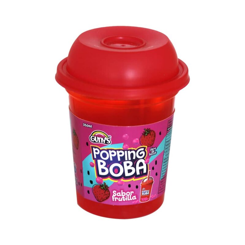 Bebida Popping Boba Frutilla