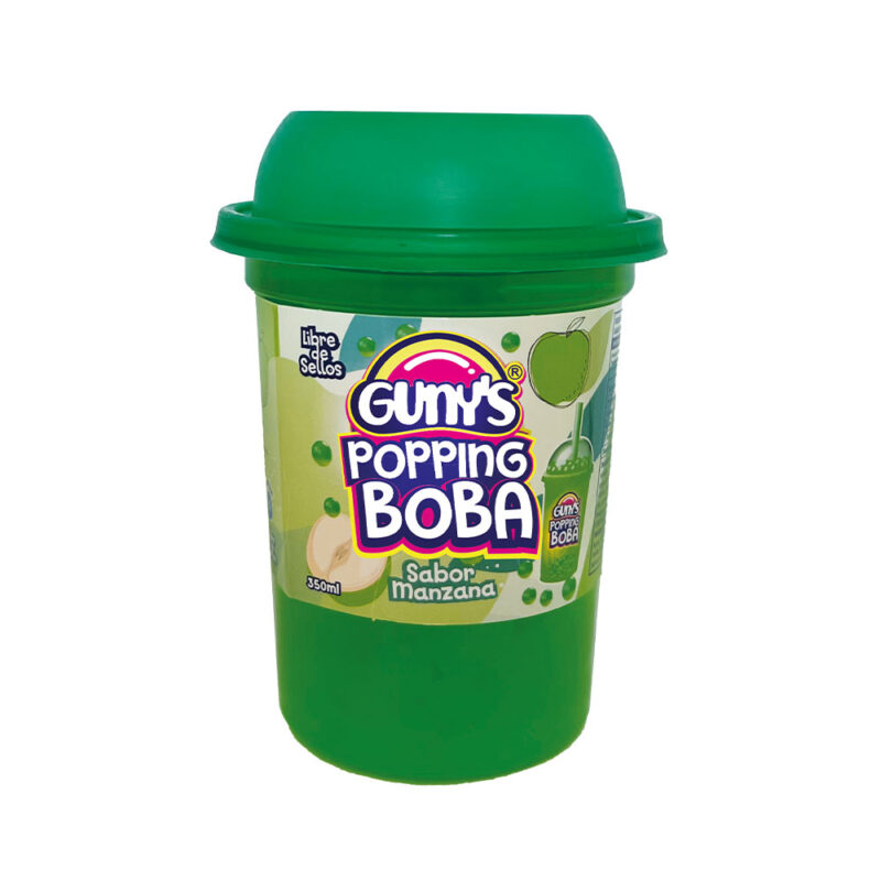Bebida Popping Boba Manzana