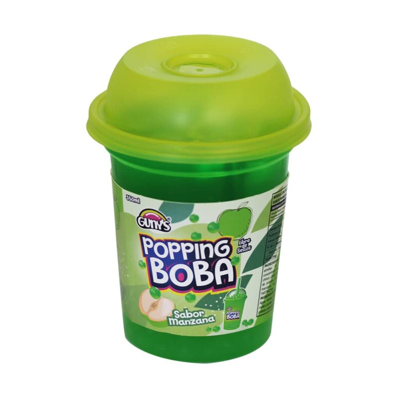 Bebida Popping Boba Manzana