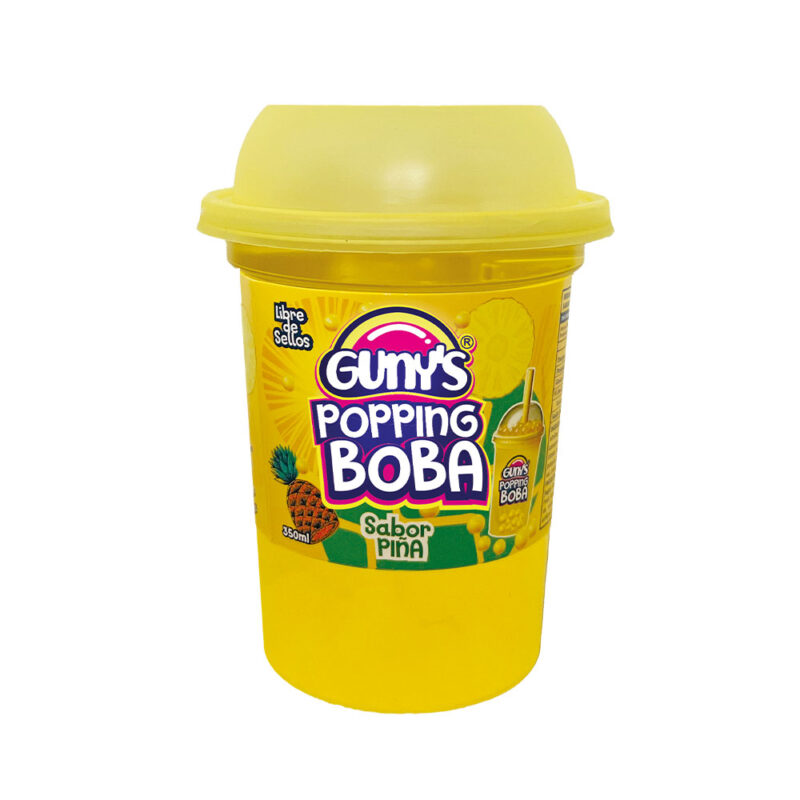 Bebida Popping Boba Piña