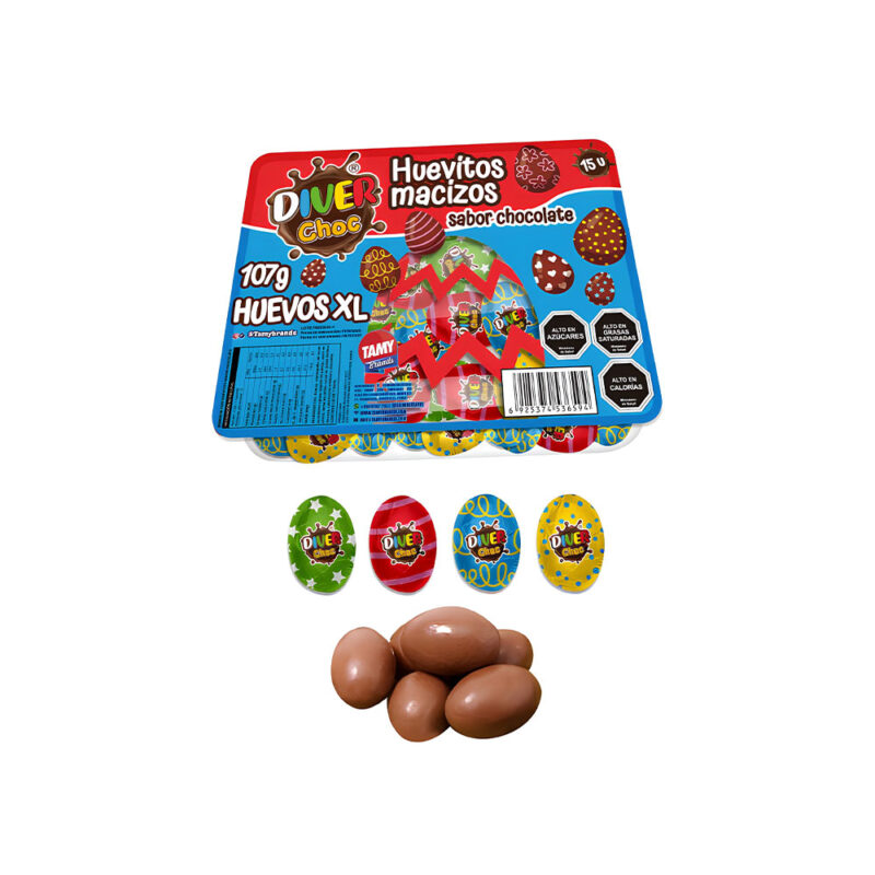 Pascua Huevos Cacizos XL Pascua Choc Bandeja