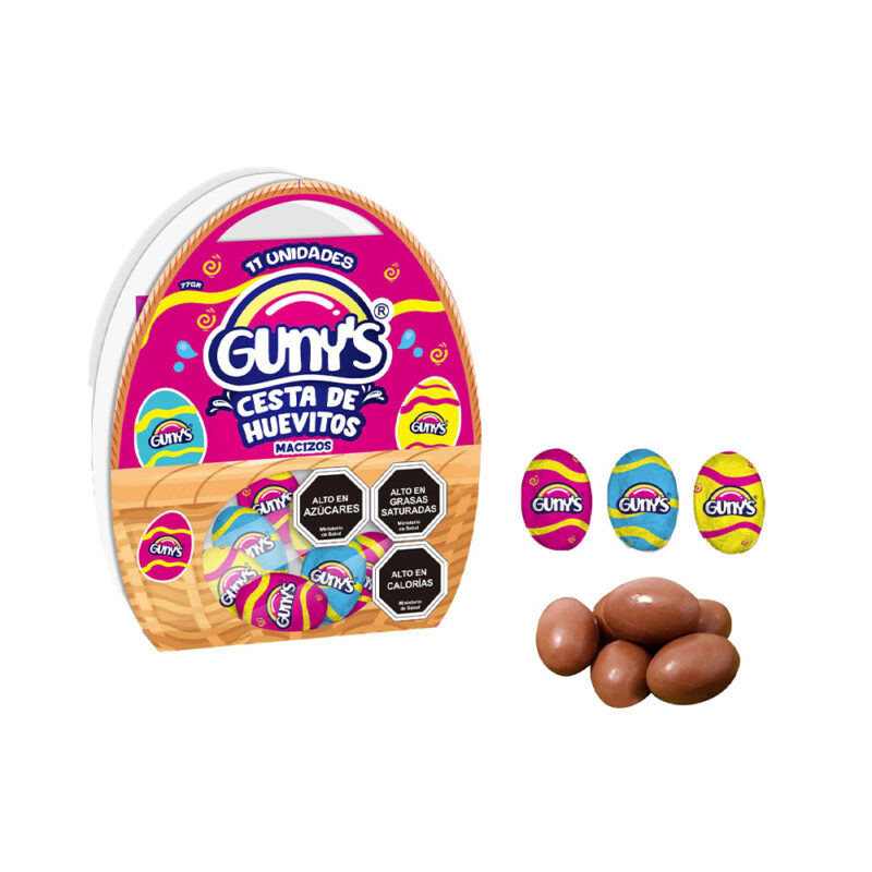 Pascua Gunys Cesta de huevitos